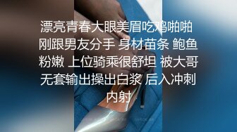 漂亮青春大眼美眉吃鸡啪啪 刚跟男友分手 身材苗条 鲍鱼粉嫩 上位骑乘很舒坦 被大哥无套输出操出白浆 后入冲刺内射