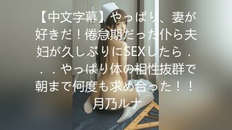 【中文字幕】やっぱり、妻が好きだ！倦怠期だった仆ら夫妇が久しぶりにSEXしたら．．．やっぱり体の相性抜群で朝まで何度も求め合った！！ 月乃ルナ